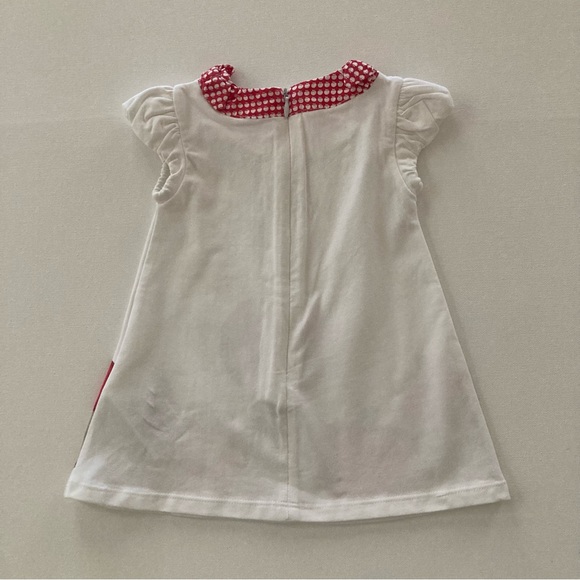 Mayoral Baby Girl 6-9 Months Apple Dress Spring Summer - Picture 2 of 6